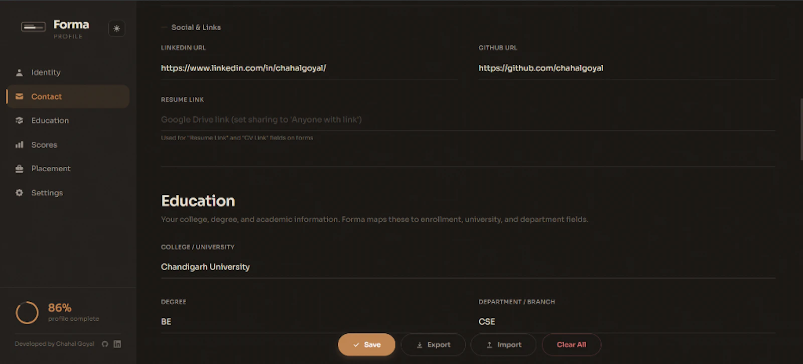 Forma screenshot 4