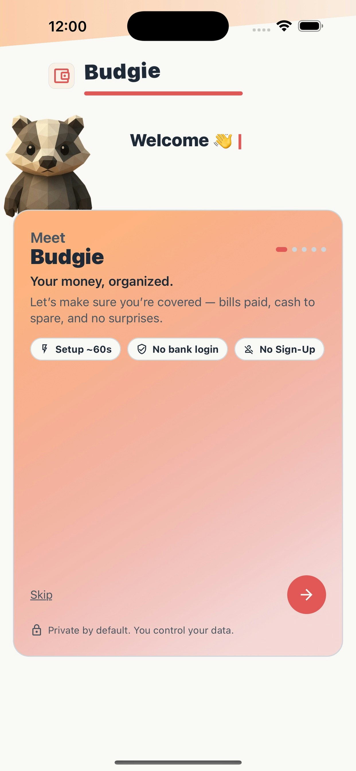 Budget Offline: Budgie gallery image