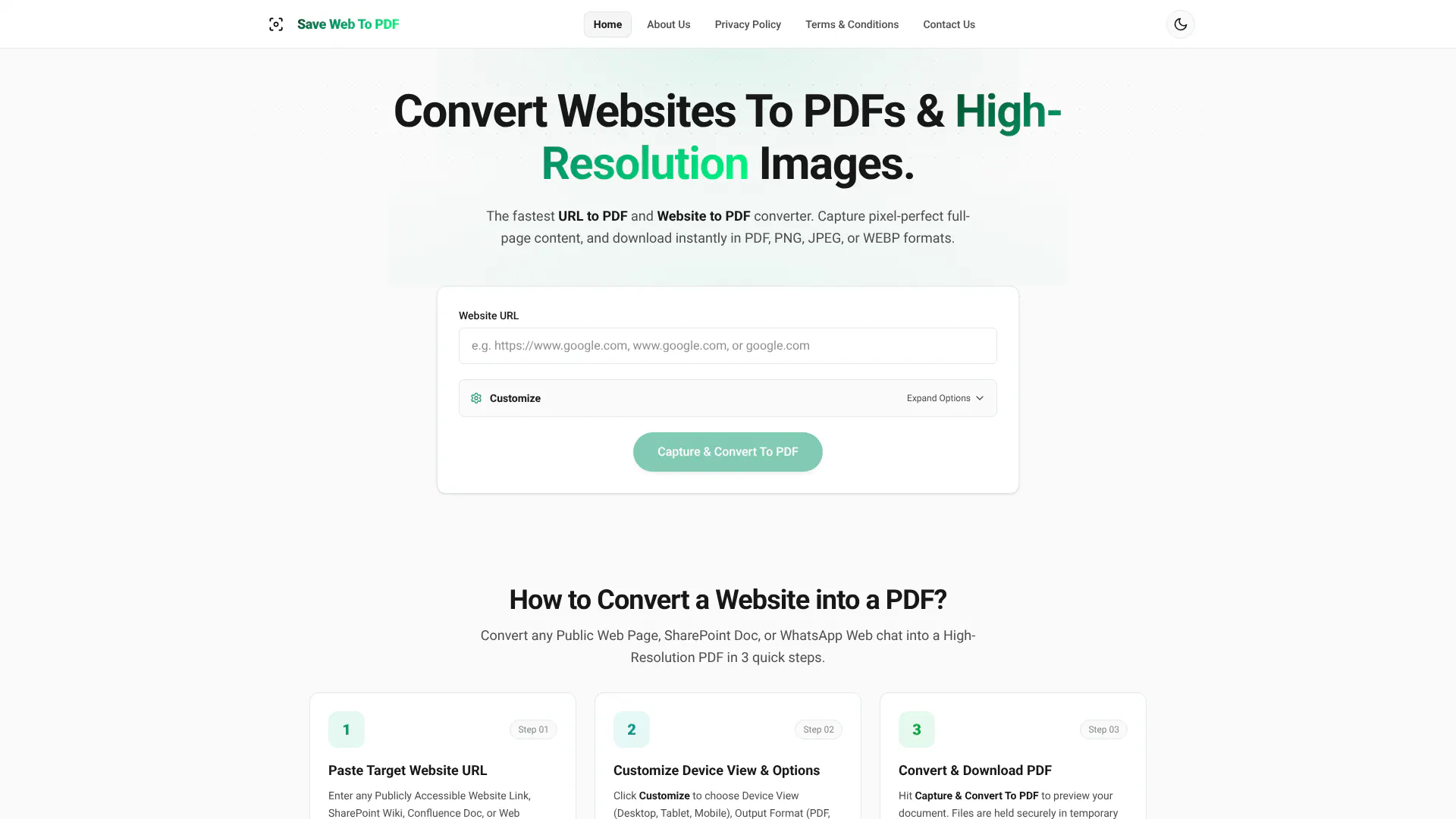 Save Web To PDF gallery image