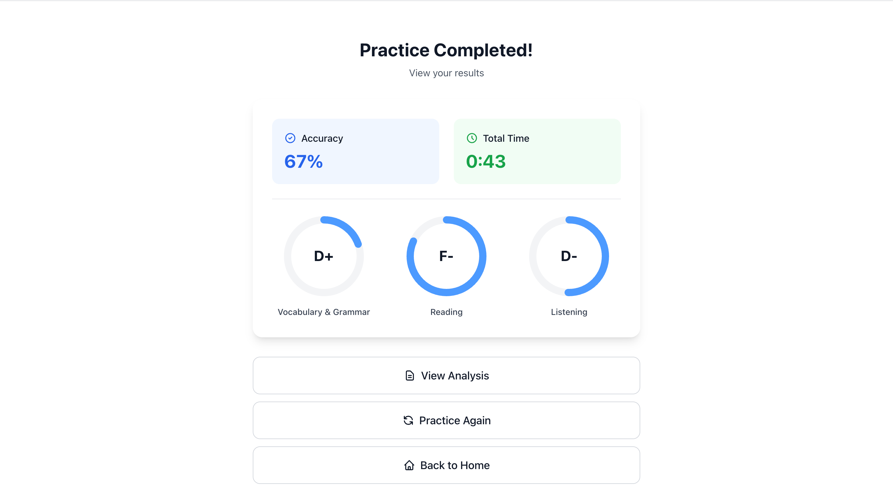 ChatJLPT - Screenshot 4 showing product features and functionality