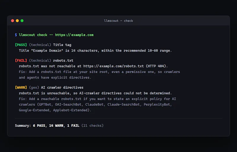 LLMScout screenshot 3