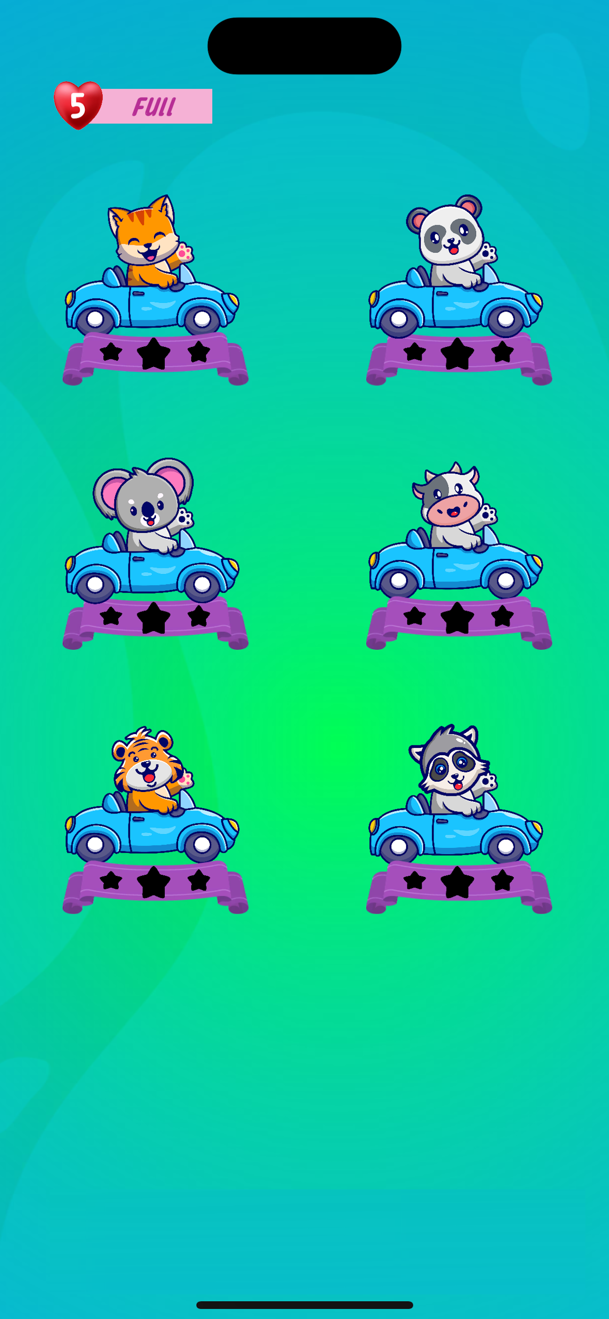 Mídia 3 de Carros esmagar os animais raça de carros