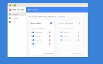 Stay Focused Chrome Extension gallery image