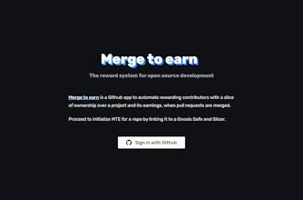 Merge to earn gallery image