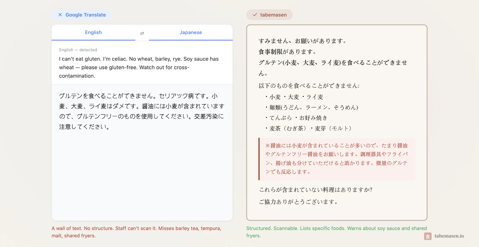 tabemasen screenshot 4