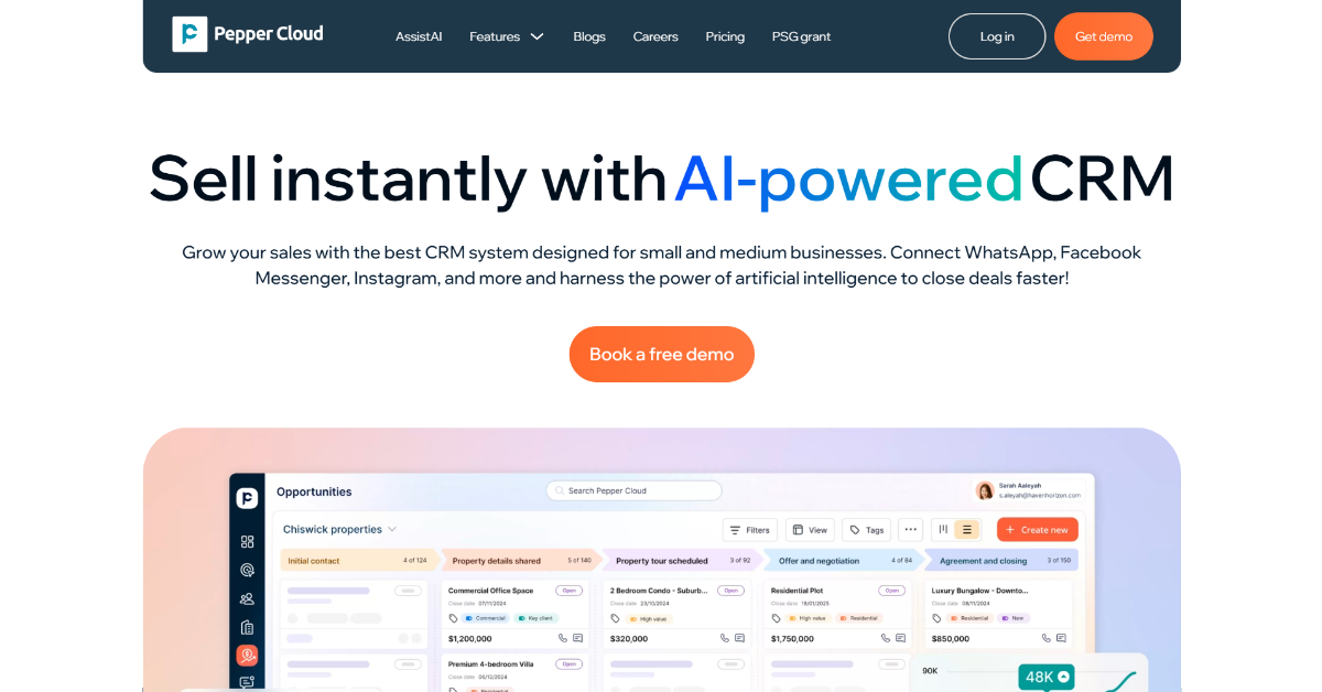 Pepper Cloud CRM gallery image
