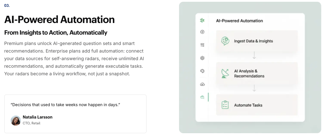Cedo - Screenshot 3 showing product features and functionality