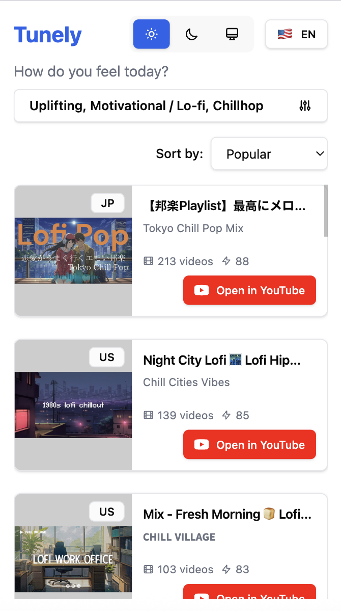 Tunely gallery image