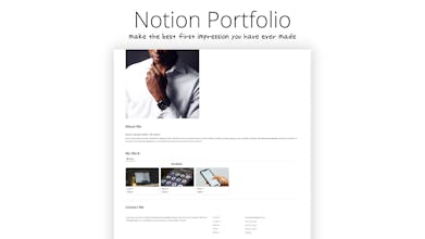 Notion Portfolio gallery image