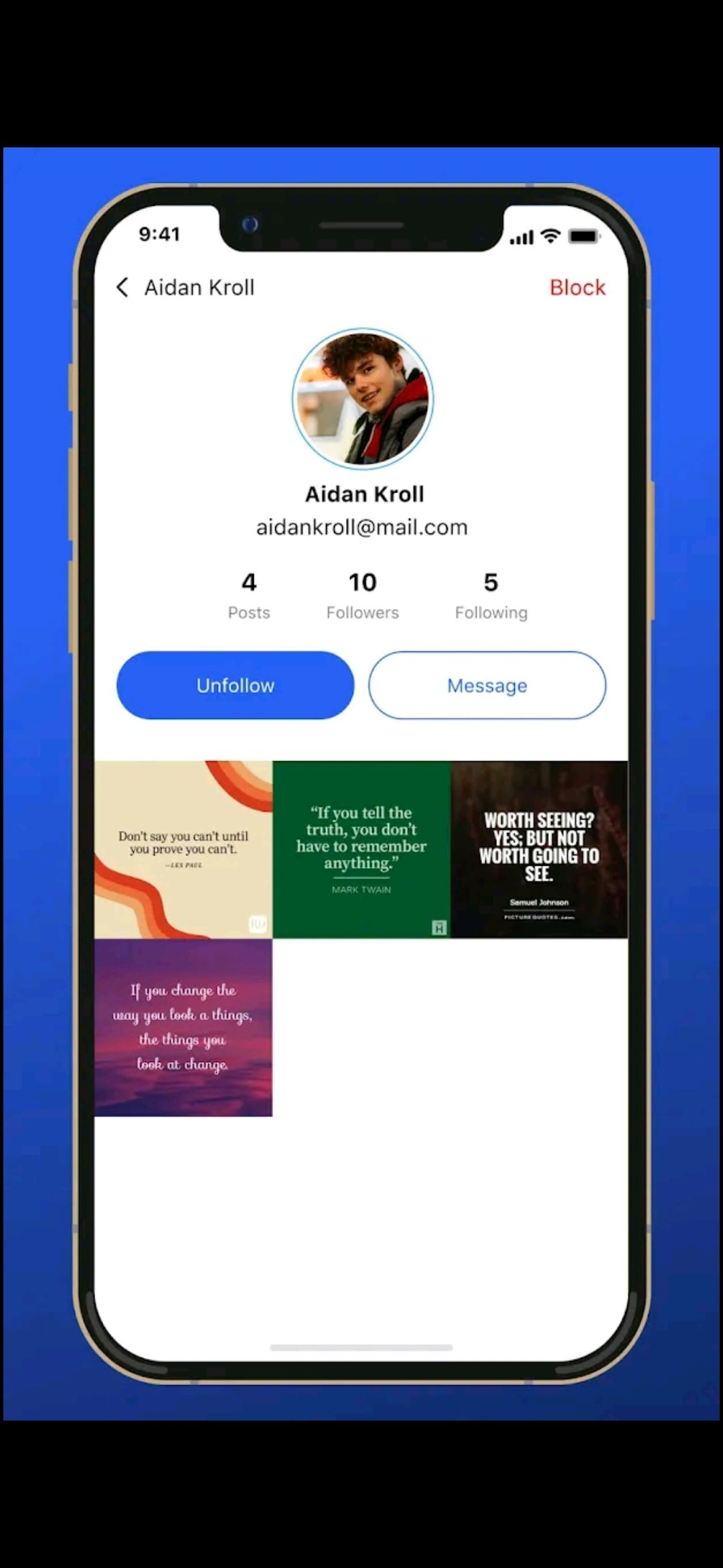 Miss-U-Gram ®️ app media 3