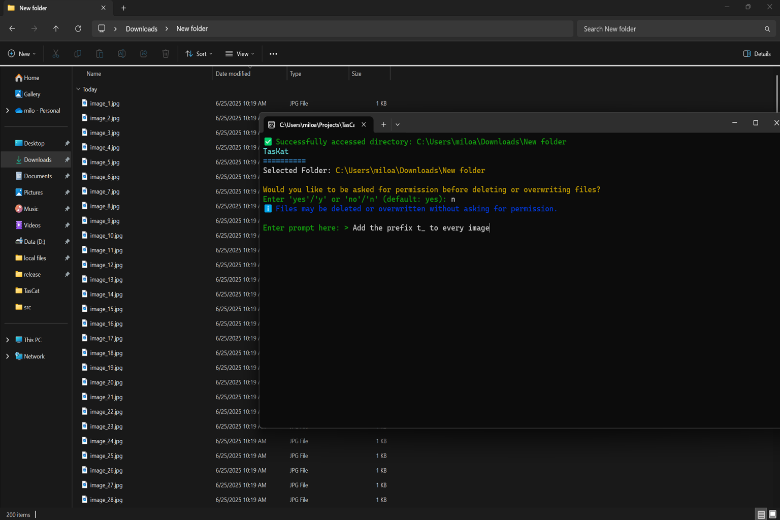 TasCat: Your AI Powered File Manager media 4