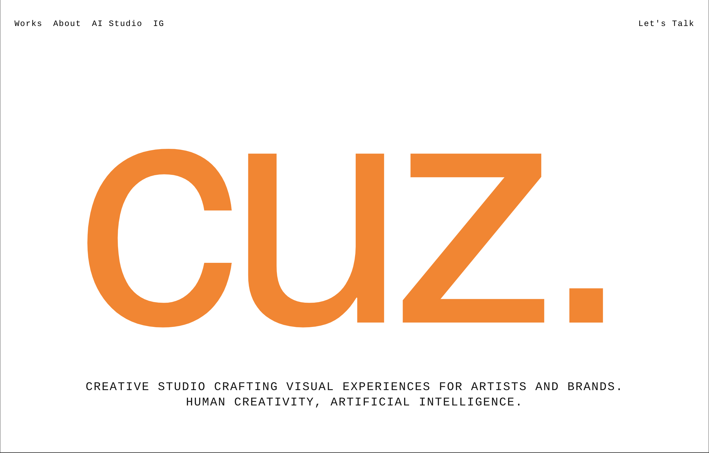 cuz. — AI Creative House (Miami) gallery image