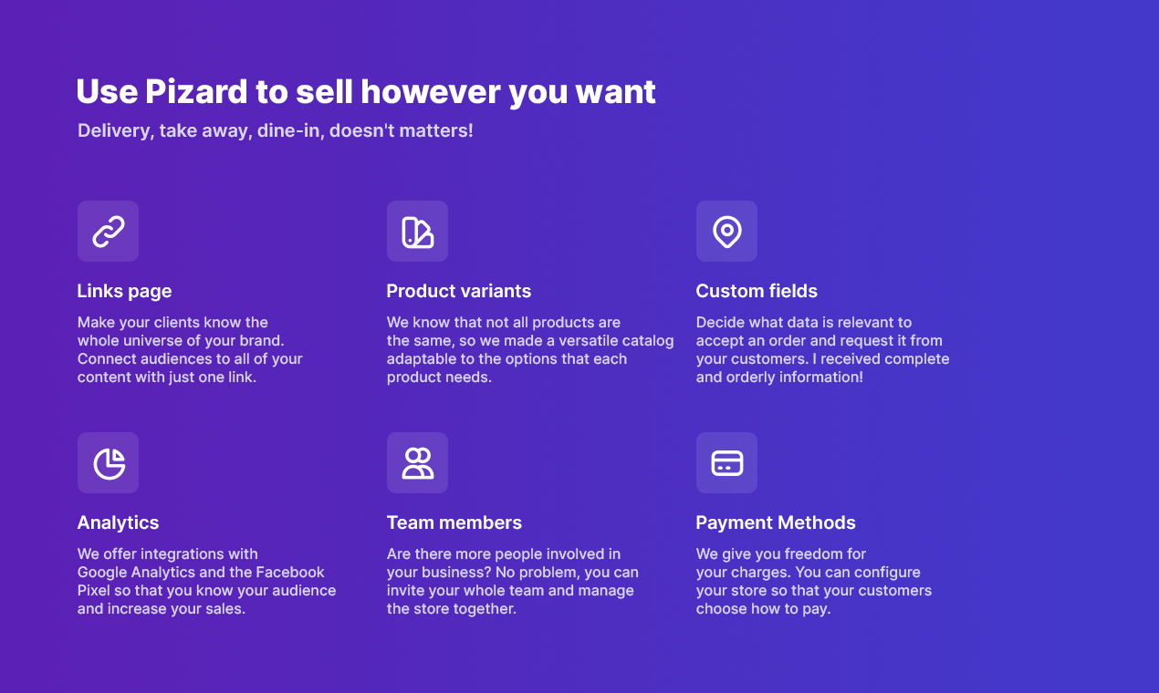 Pizard gallery image