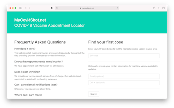 MyCovidShot gallery image