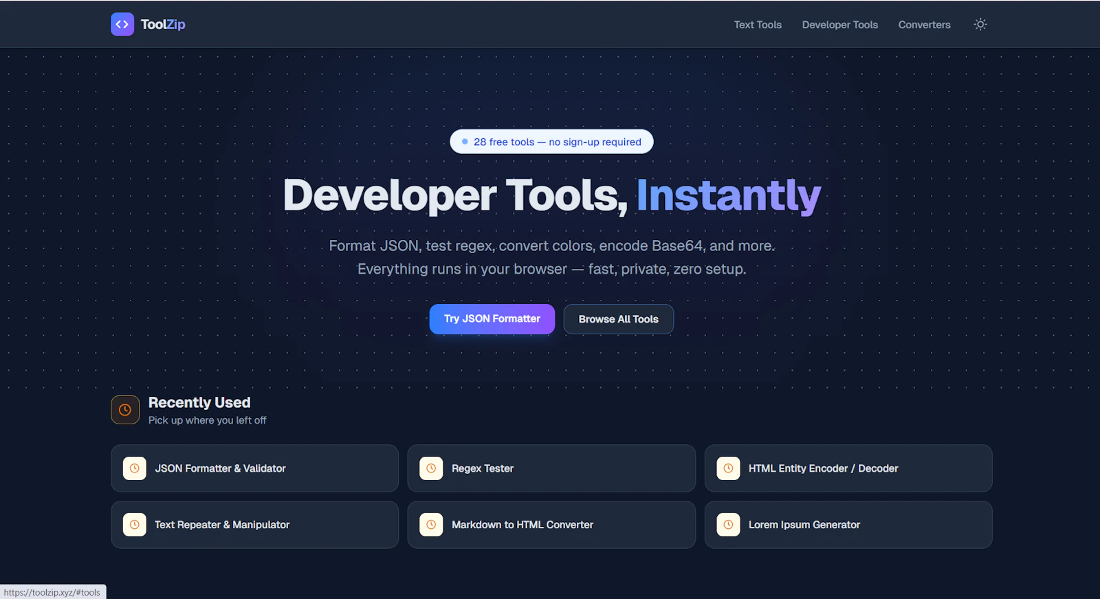 ToolZip screenshot 2
