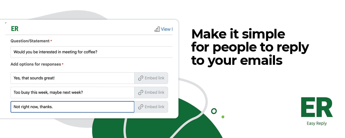 Kolay Cevap Gmail Uzantısı - İnsanların size cevap vermesini kolaylaştırın medya 4