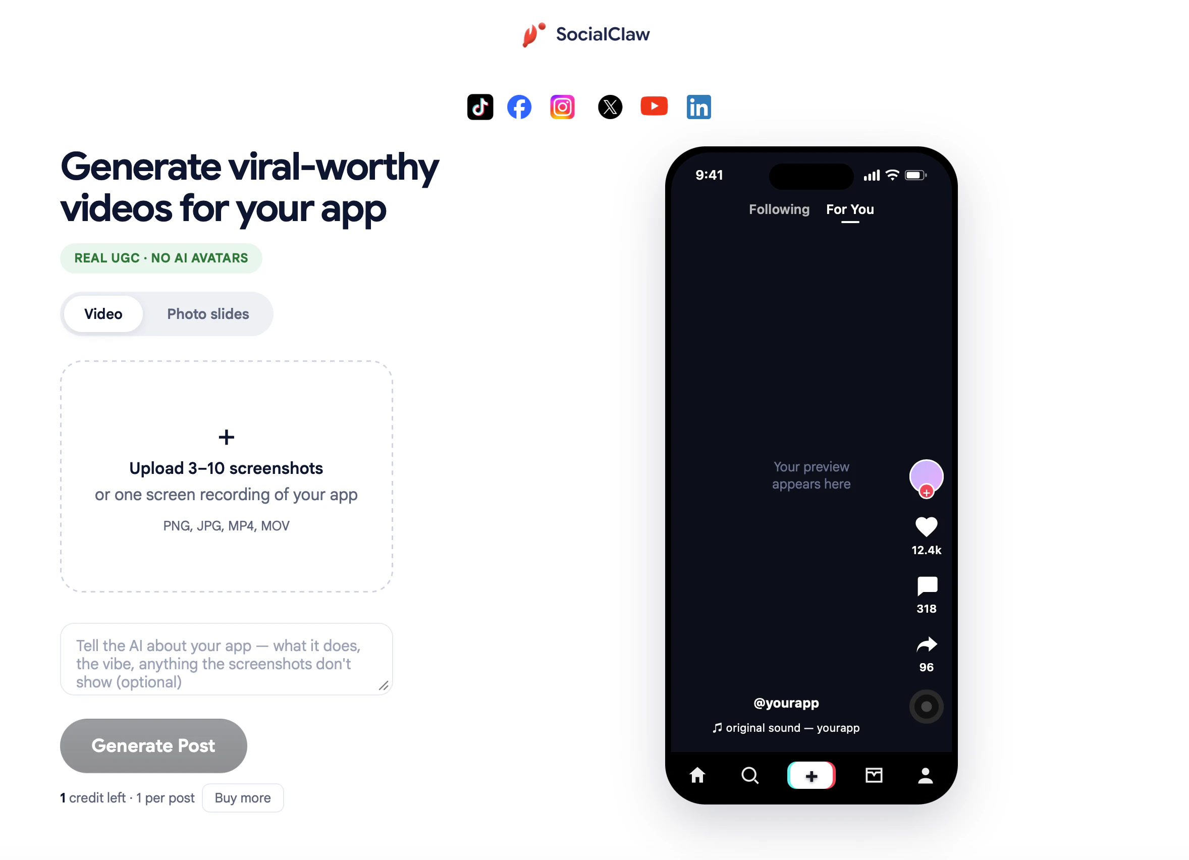 Viral Video Generator (Beta) 截图