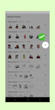 Meme sticker pack for WhatsApp gallery image