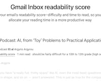 Gmail inbox Readability Score media 2
