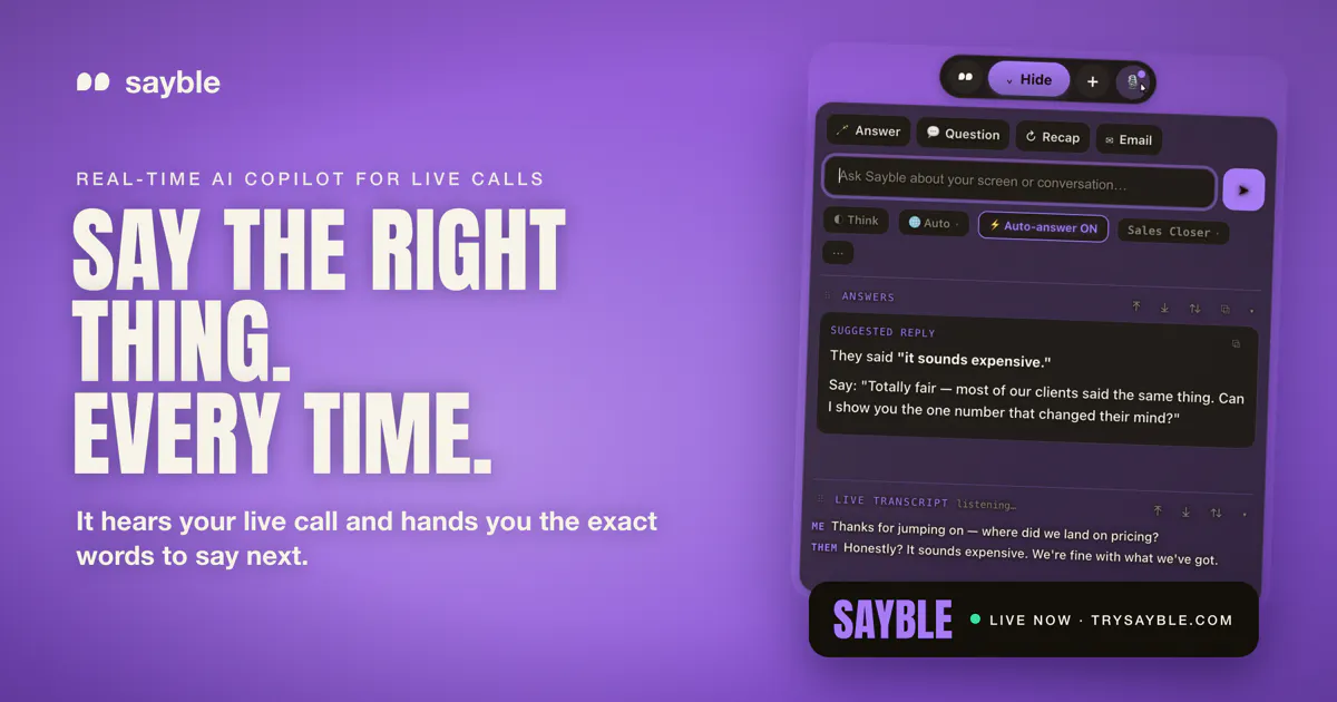 Sayble gallery image