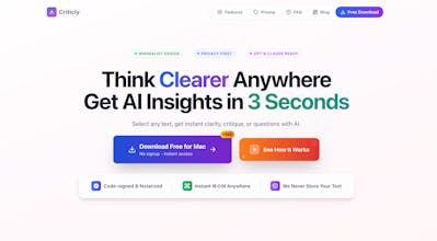 Criticly gallery image