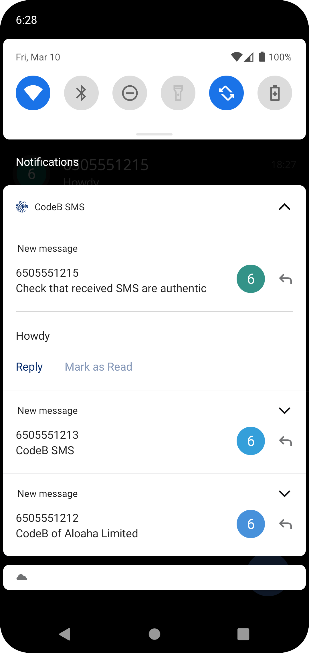 Codeb SMS - GRATIS y agregue la aplicación gratuita de SMS de Android media 5