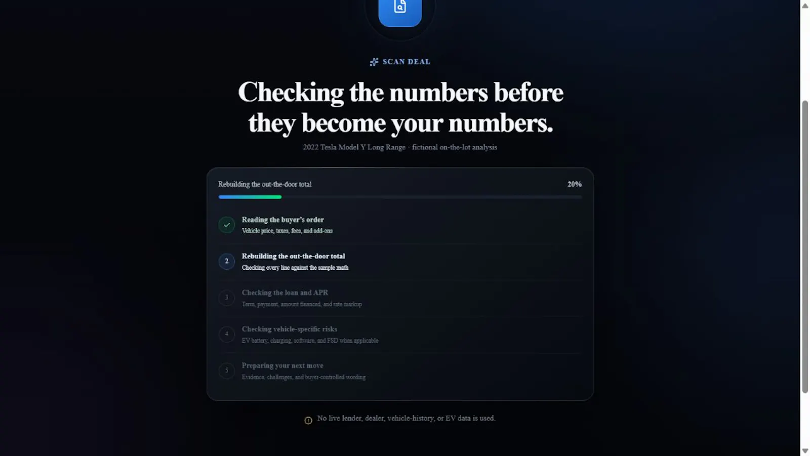 DealCheck screenshot 2