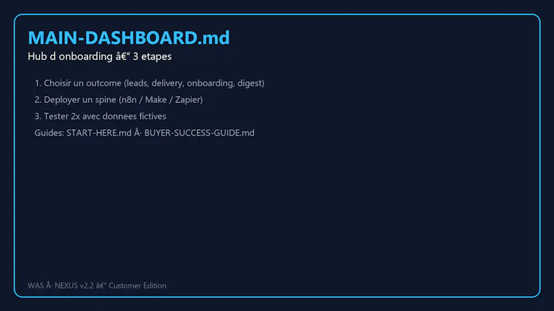 WAS · NEXUS v2.2 screenshot 1