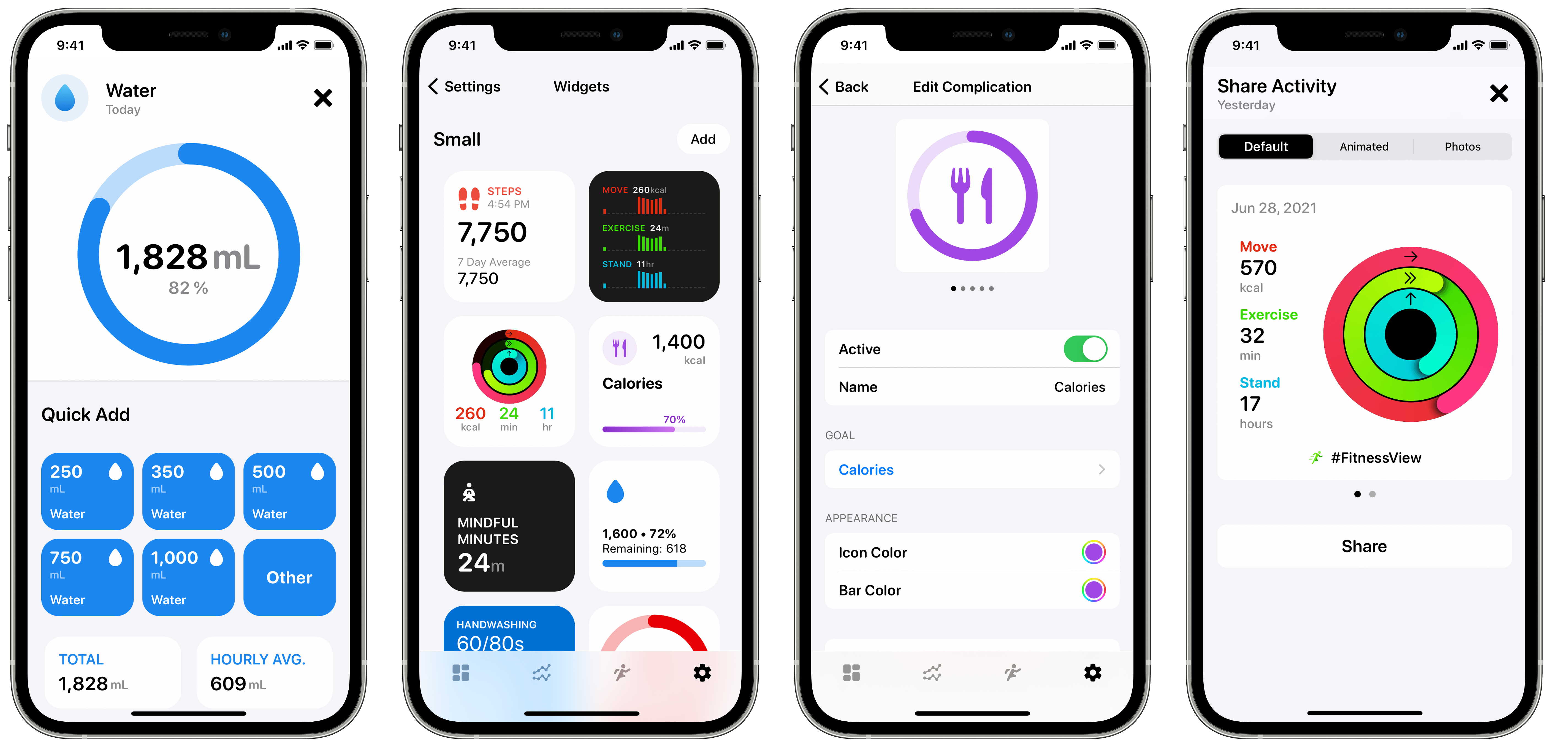 FitnessView - Health & Fitness Dashboard gallery image