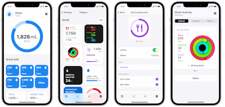 FitnessView - Health & Fitness Dashboard gallery image