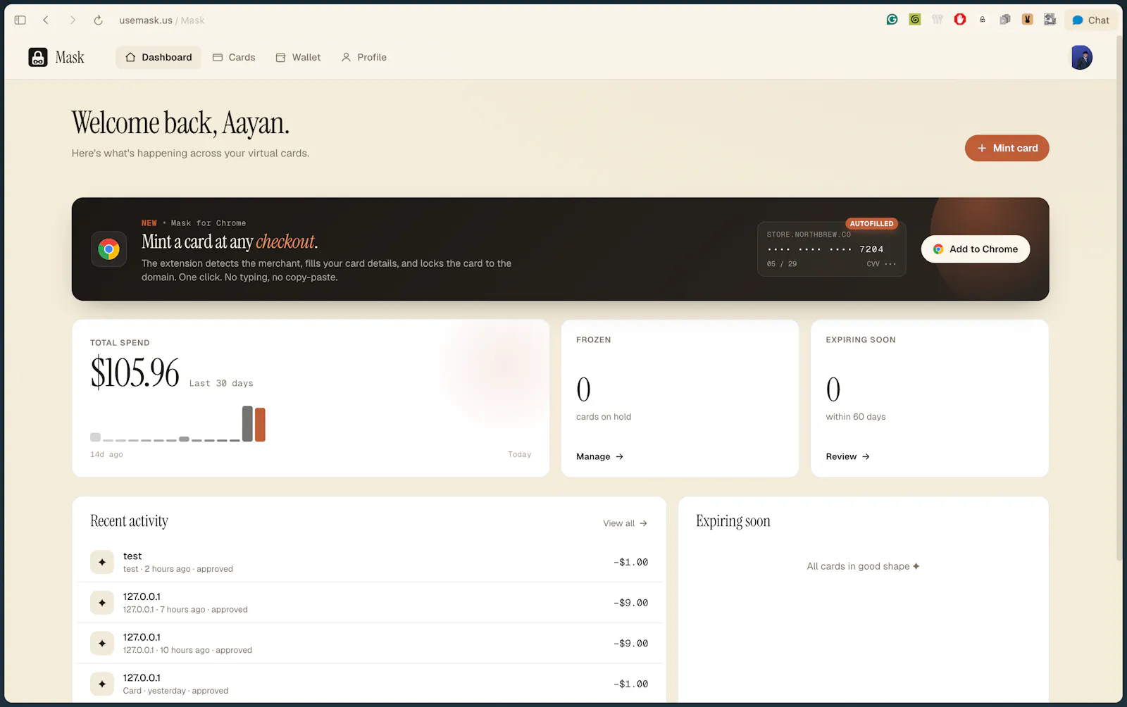 Mask screenshot 2
