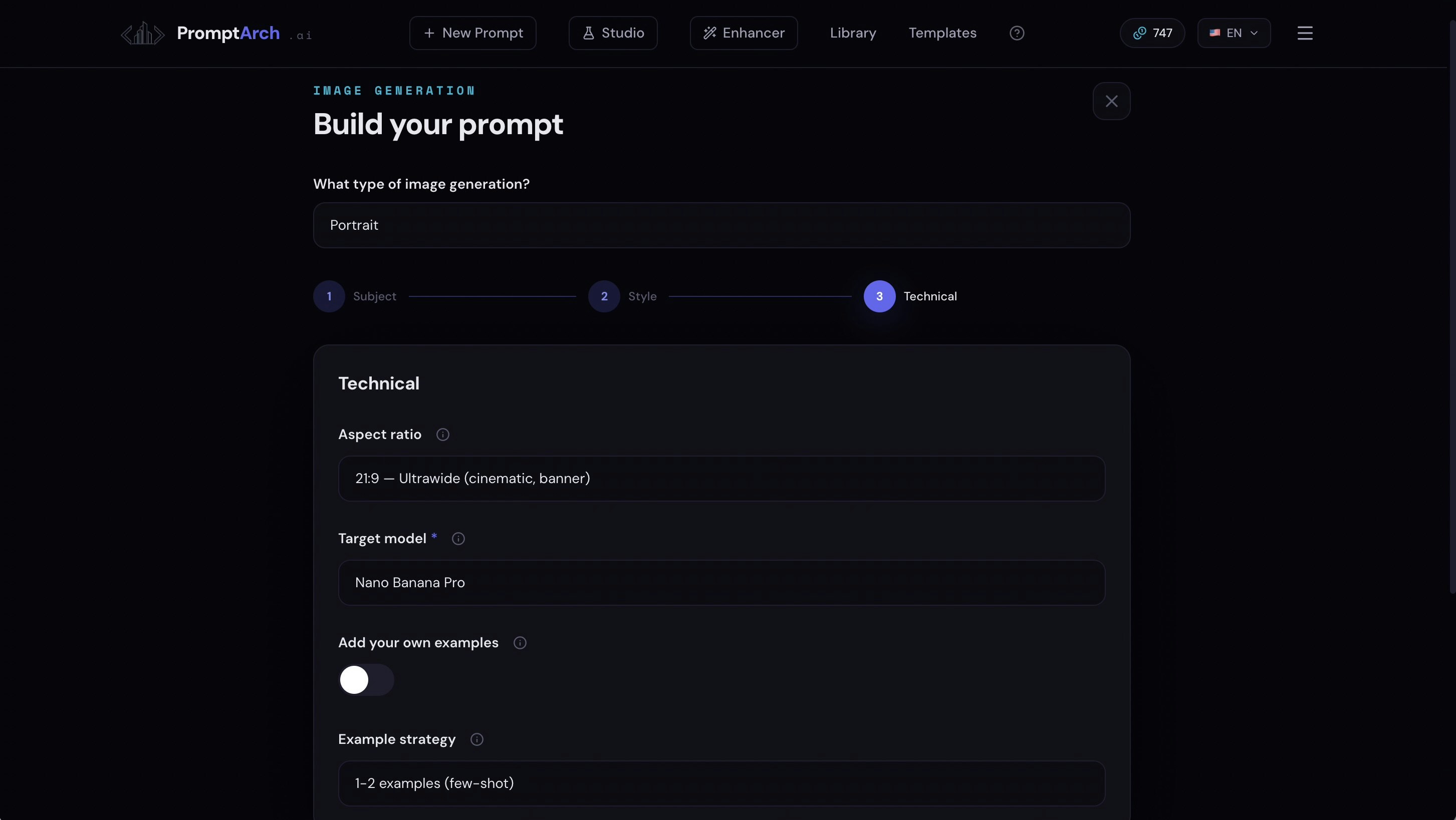 PromptArch gallery image