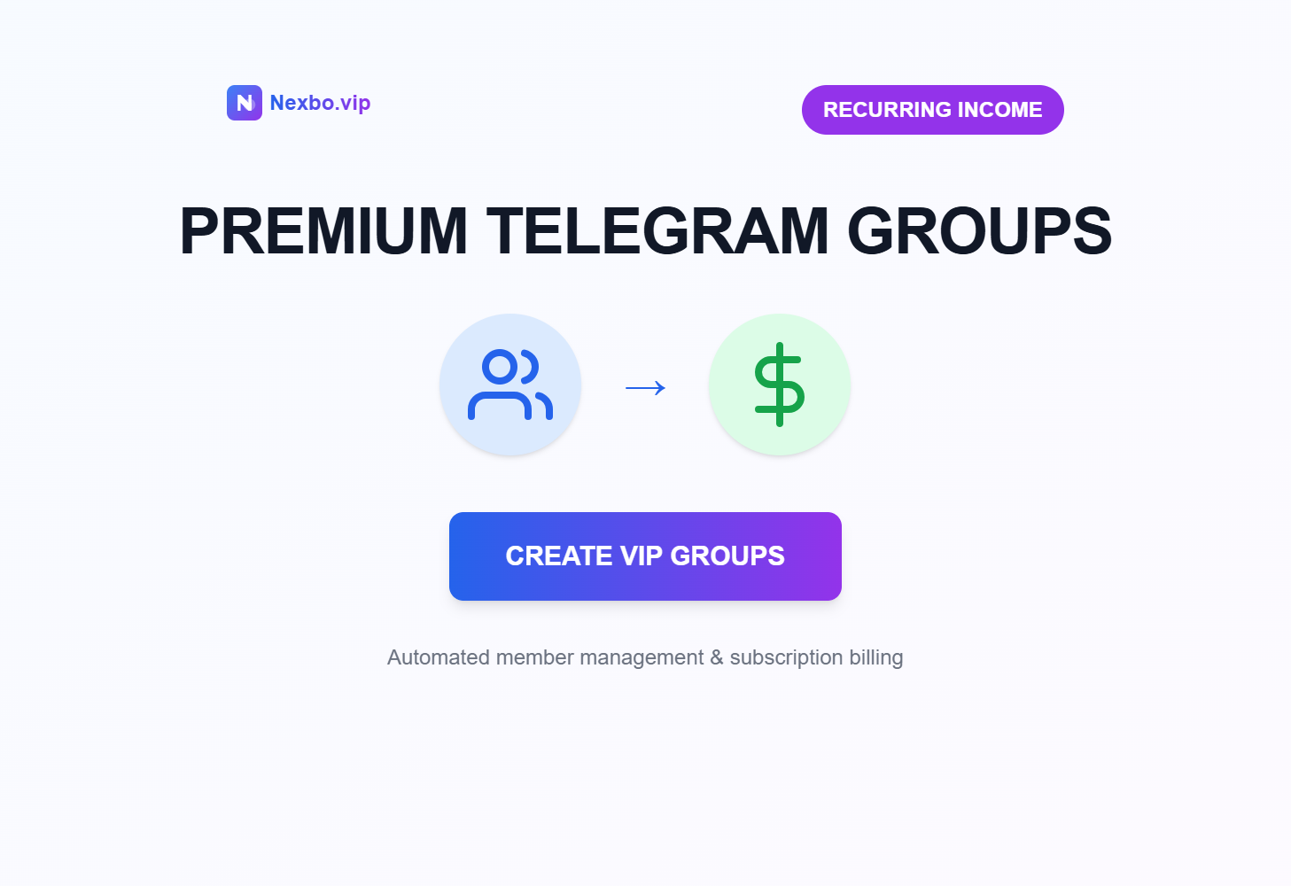 Media Nexbo.Vip - Mengewangkan kandungan anda dengan Kumpulan & Pasar Telegram VIP 4