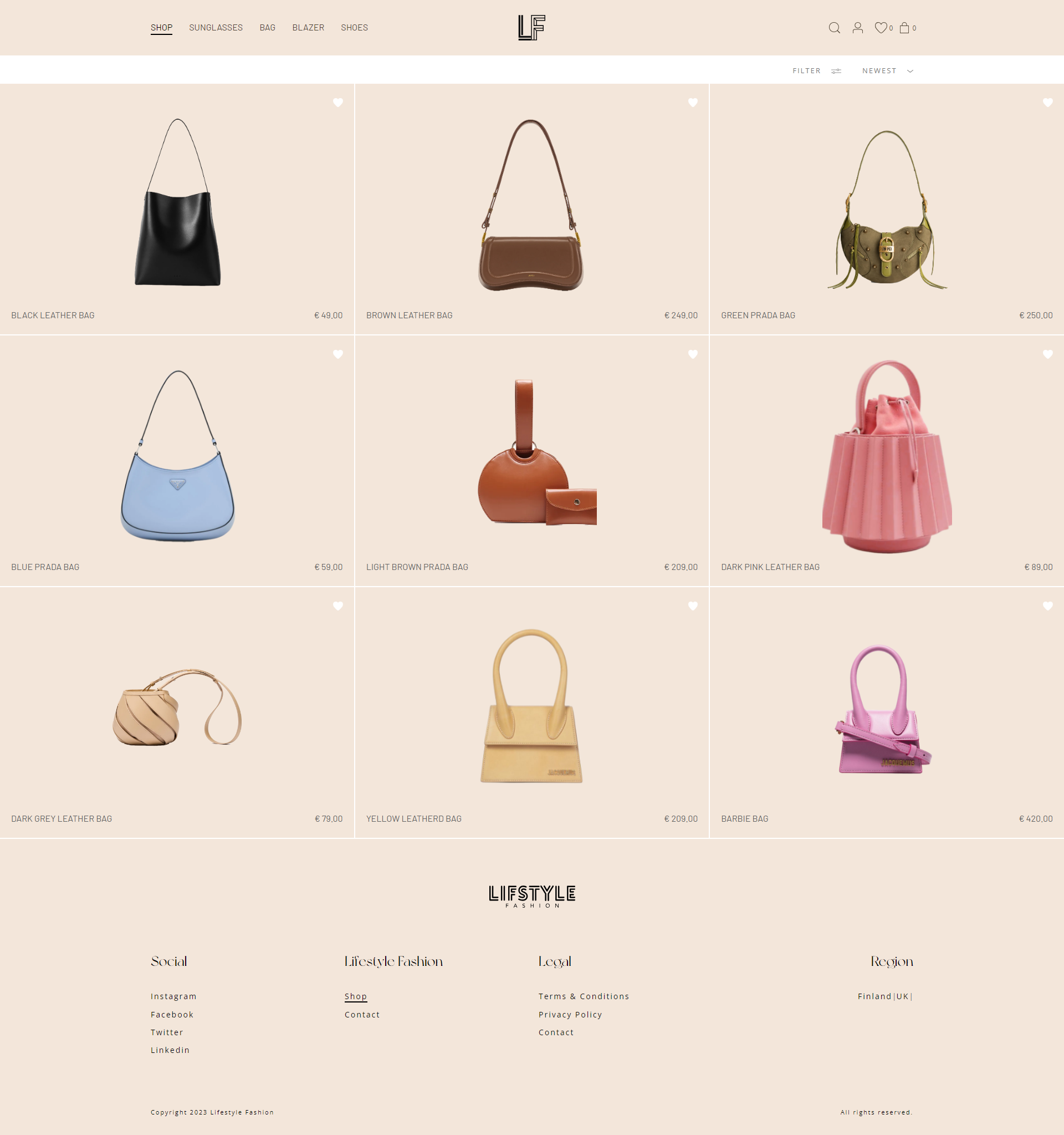 Lifestyle Ecommerce web Template next.js media 10