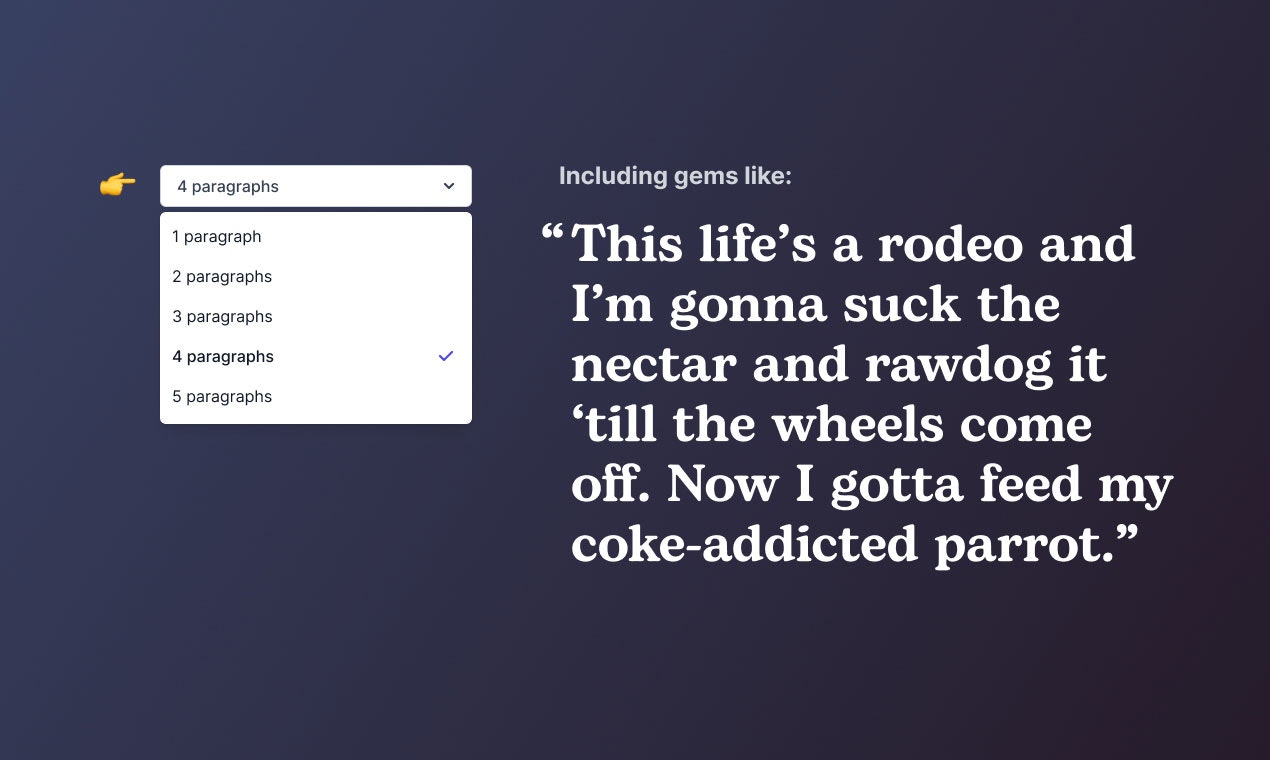 McConaugHipsum gallery image