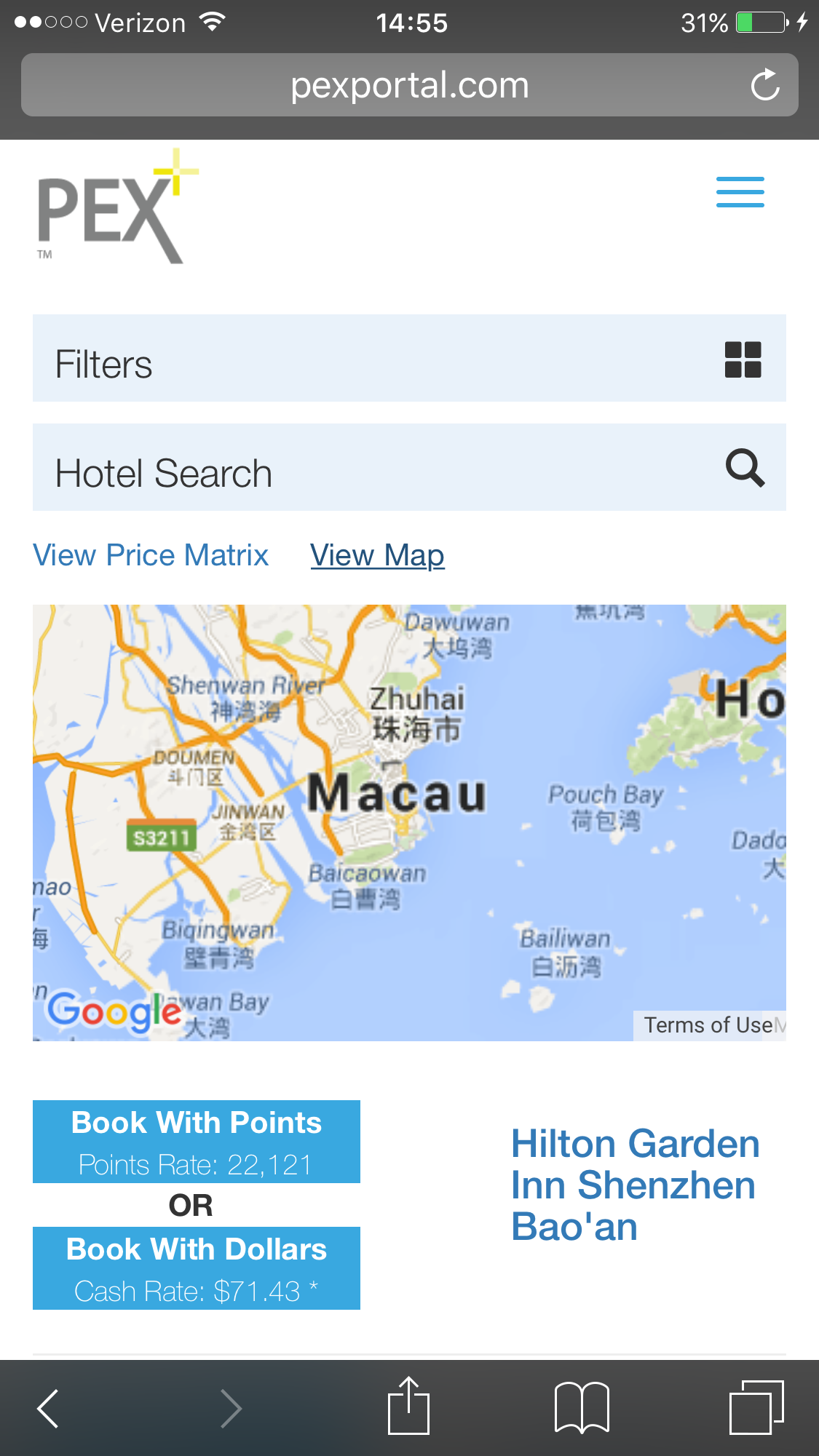 PEX+ Hotel Search gallery image