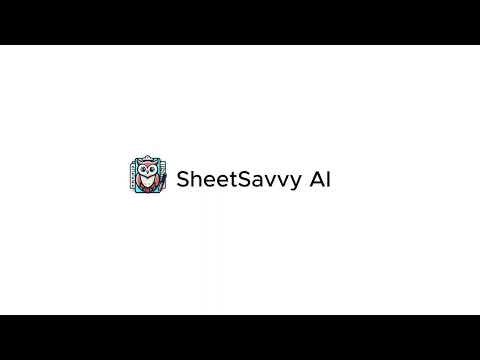 SheetSavvy AI gallery image