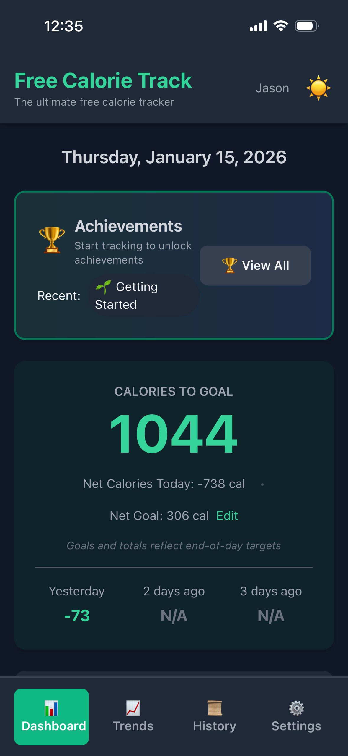 Free Calorie Track gallery image