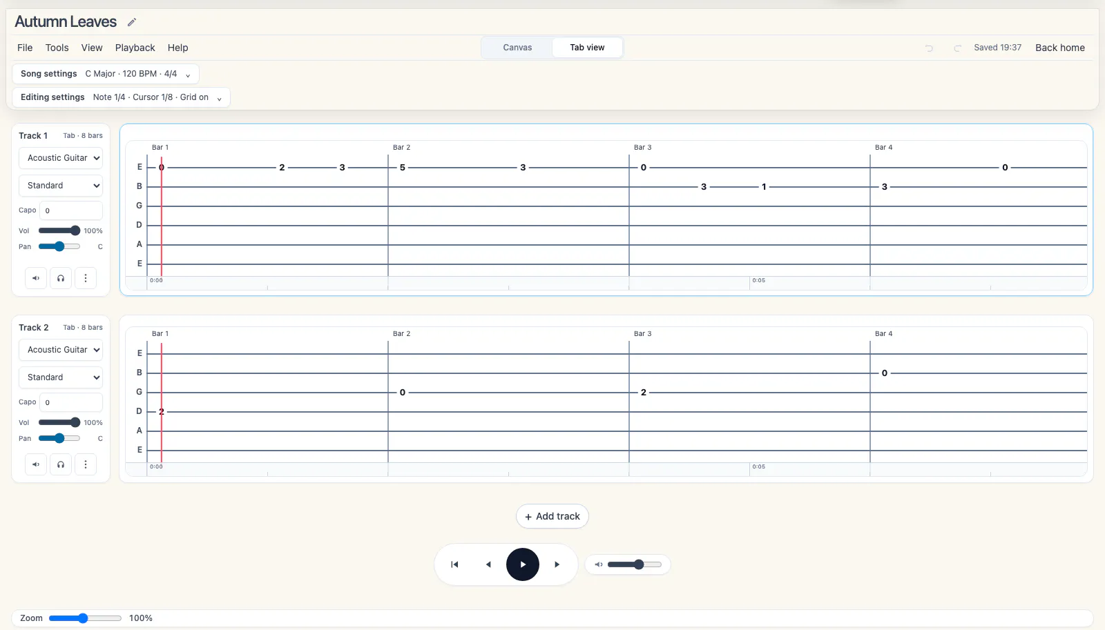 Note2Tabs screenshot 4
