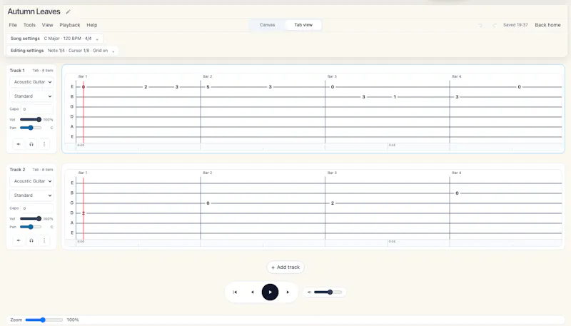 Note2Tabs screenshot 4