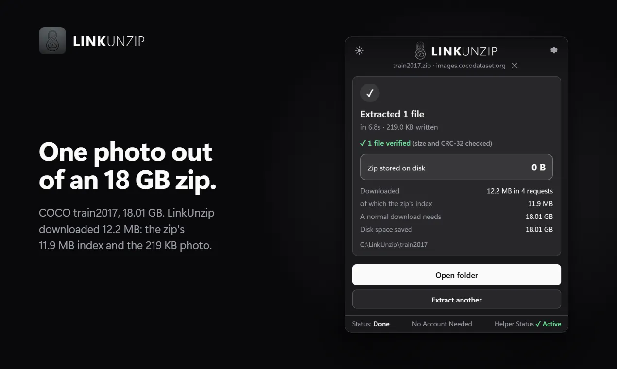 LinkUnzip gallery image
