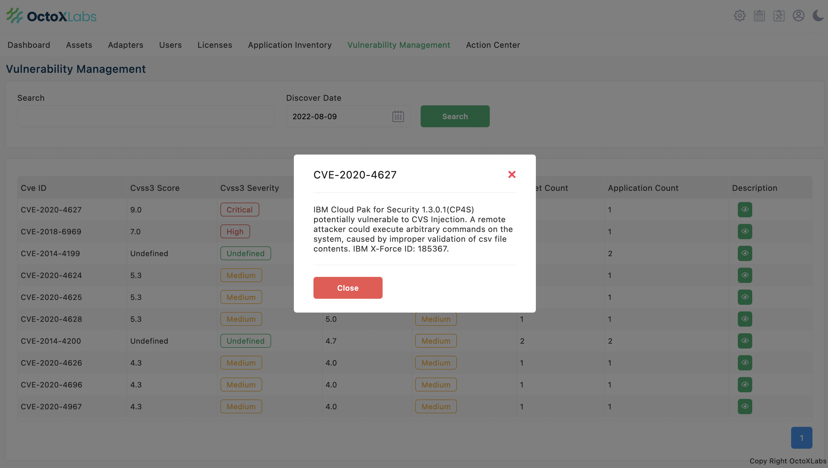 Octoxlabs Caasm Platform - #assetManagement #caasm #csam #cybersecurity медиа 5