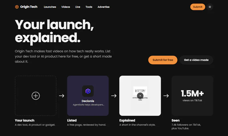 Origin Tech screenshot 6