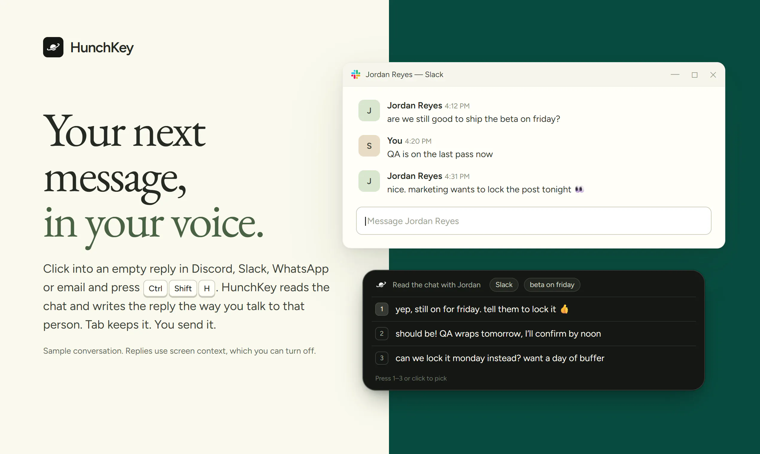 HunchKey gallery image