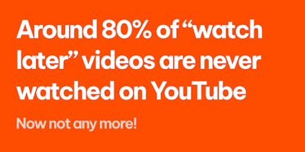 Watch Later Extension for YouTube gallery image
