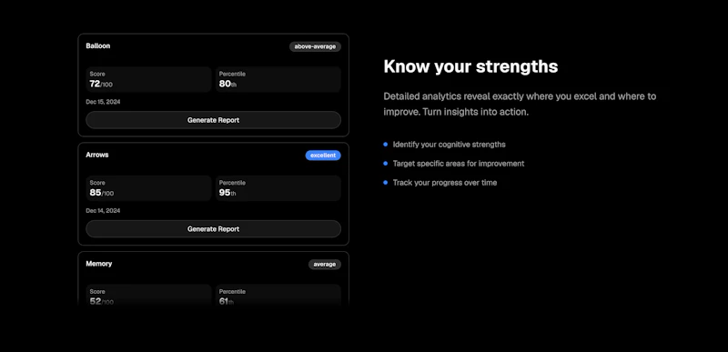 CogniPrep screenshot 3