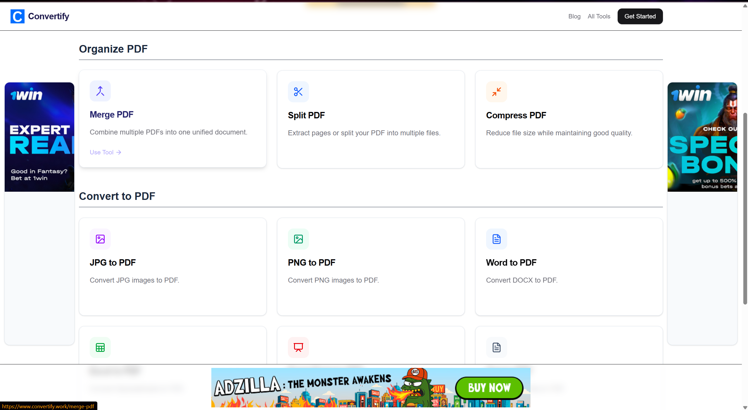Convertify - Main product screenshot demonstrating key features and user interface
