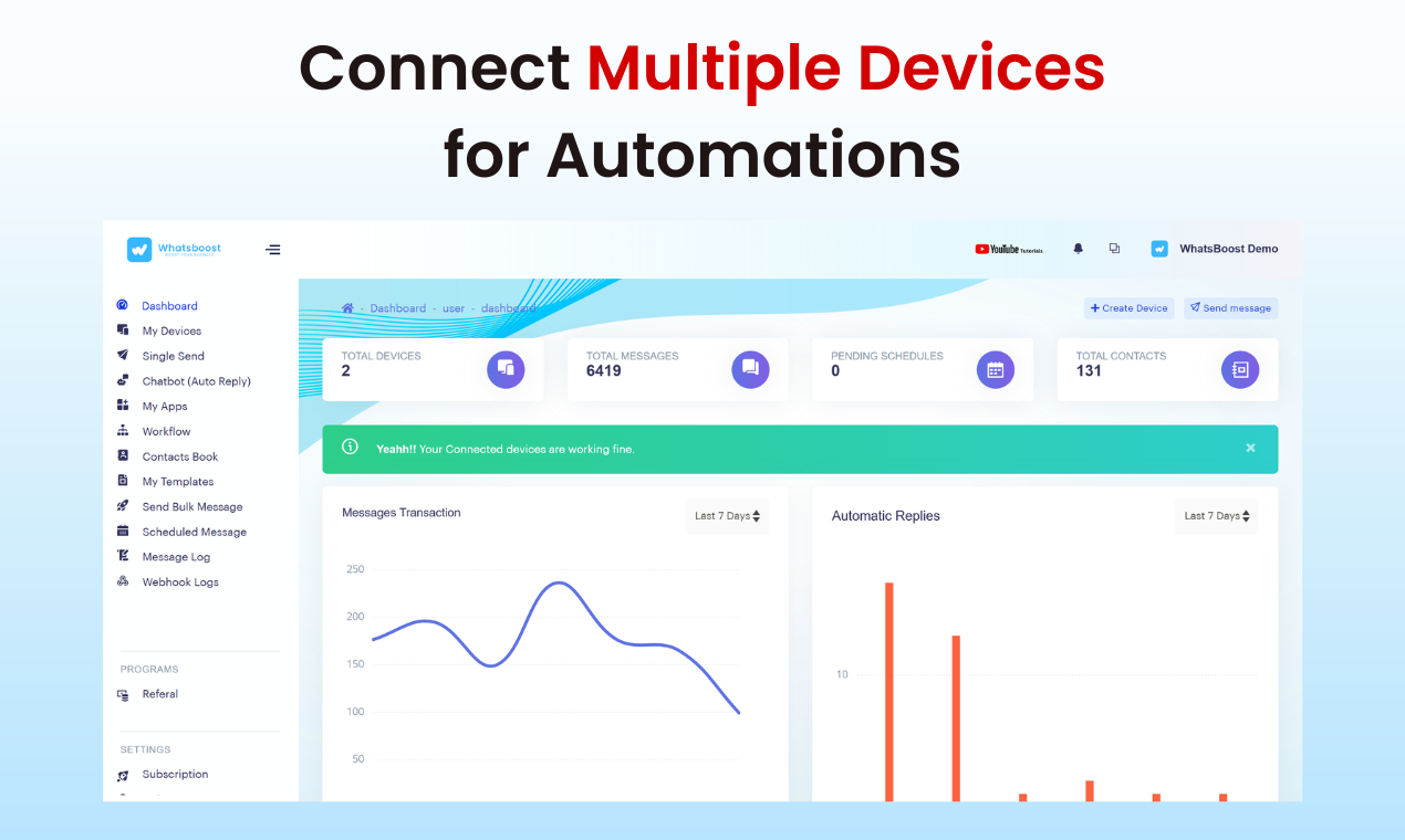 Whatsboost - Automates Normal Whatsapp gallery image