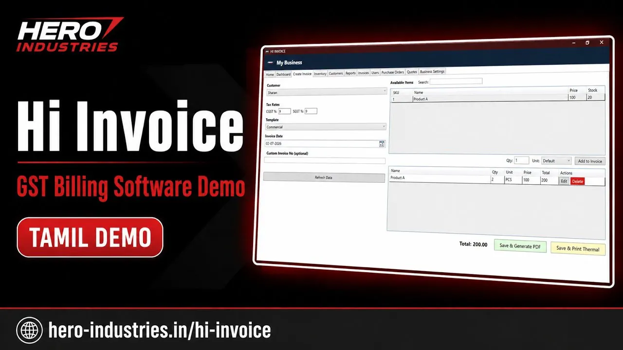 Hi Invoice gallery image
