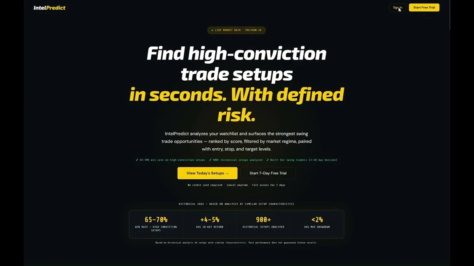 IntelPredict screenshot 1 (video preview)